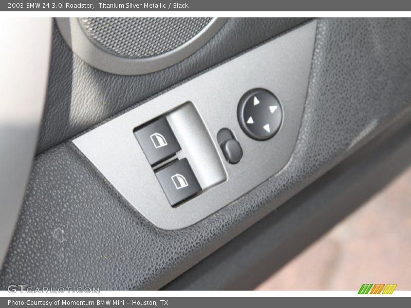 Titanium Silver Metallic / Black 2003 BMW Z4 3.0i Roadster