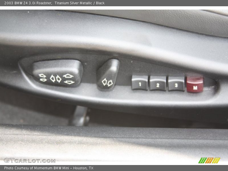 Titanium Silver Metallic / Black 2003 BMW Z4 3.0i Roadster
