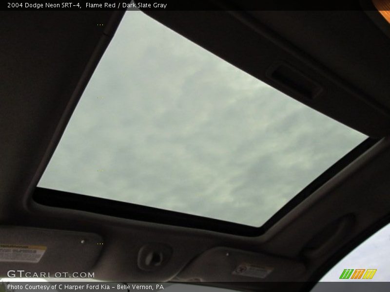 Flame Red / Dark Slate Gray 2004 Dodge Neon SRT-4