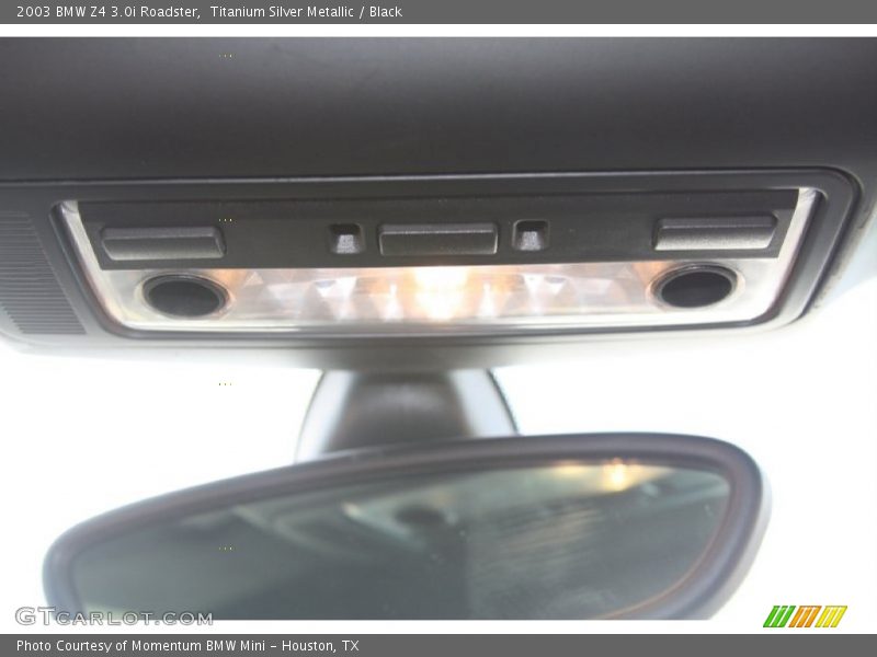 Titanium Silver Metallic / Black 2003 BMW Z4 3.0i Roadster