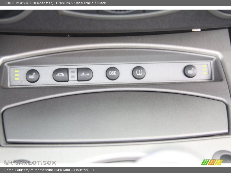 Titanium Silver Metallic / Black 2003 BMW Z4 3.0i Roadster