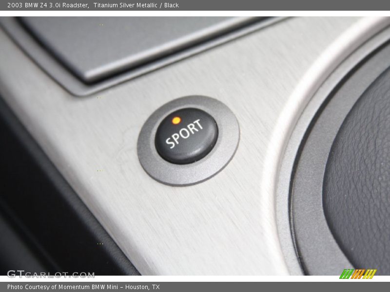 Titanium Silver Metallic / Black 2003 BMW Z4 3.0i Roadster