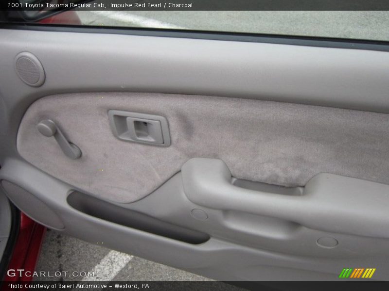 Impulse Red Pearl / Charcoal 2001 Toyota Tacoma Regular Cab