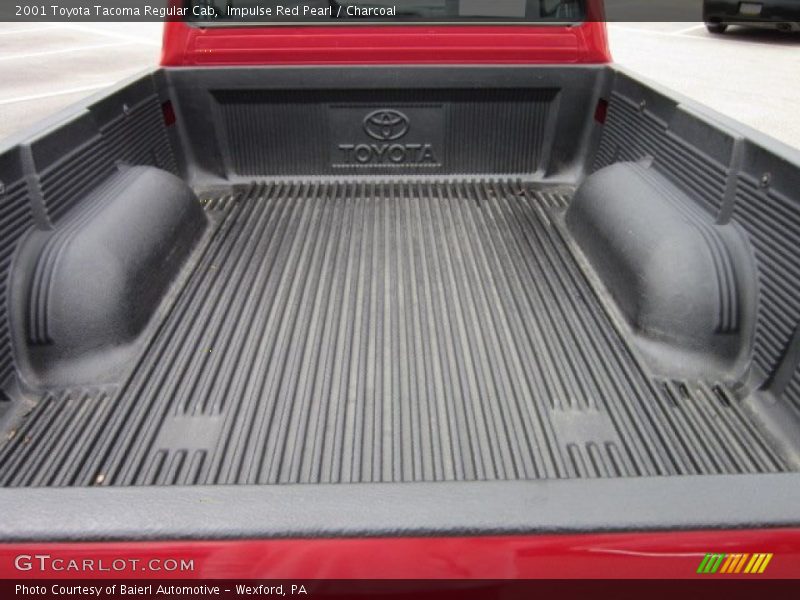 Impulse Red Pearl / Charcoal 2001 Toyota Tacoma Regular Cab