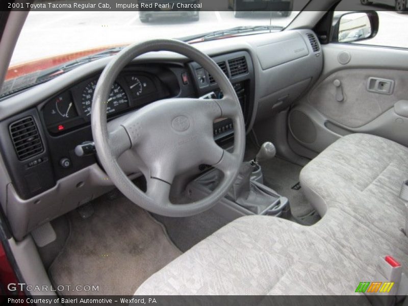 Charcoal Interior - 2001 Tacoma Regular Cab 