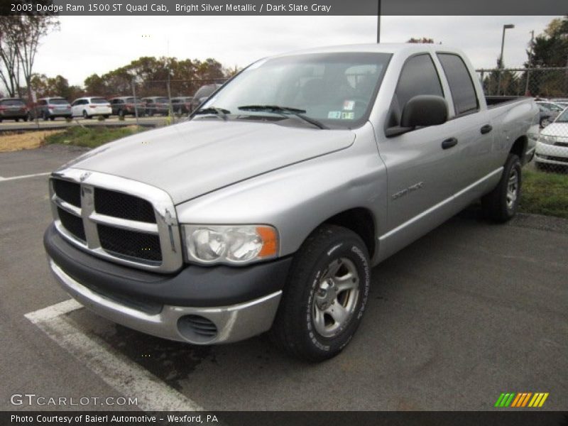 Front 3/4 View of 2003 Ram 1500 ST Quad Cab