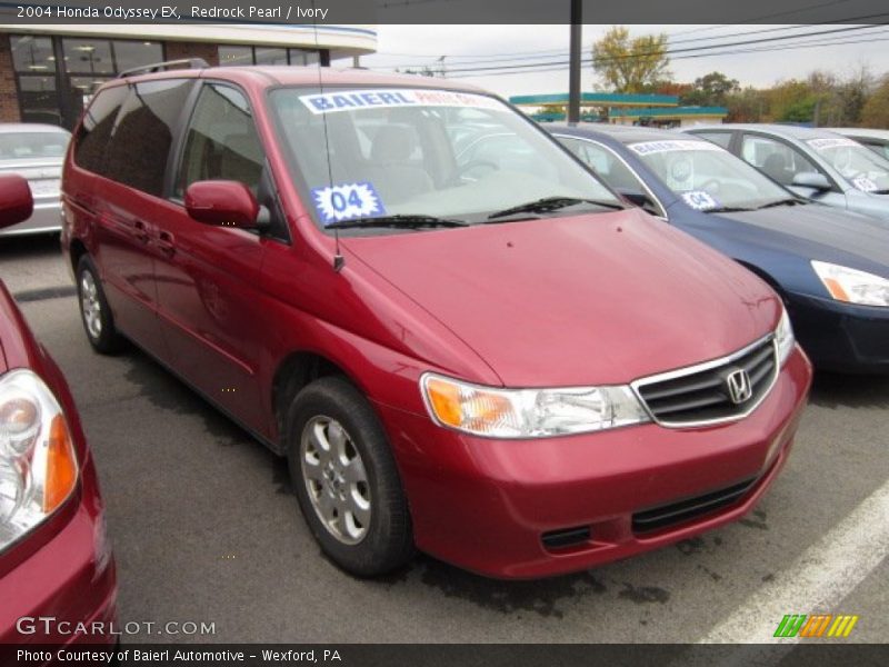 Redrock Pearl / Ivory 2004 Honda Odyssey EX