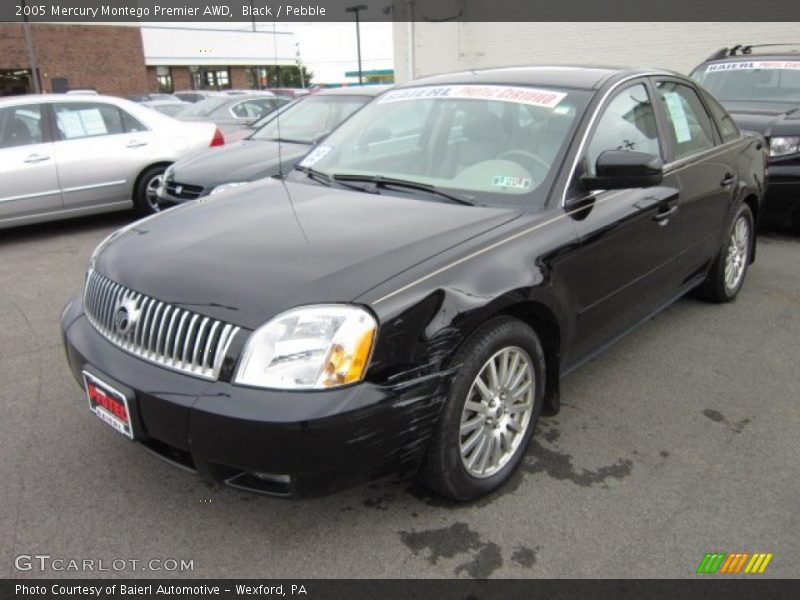 Black / Pebble 2005 Mercury Montego Premier AWD
