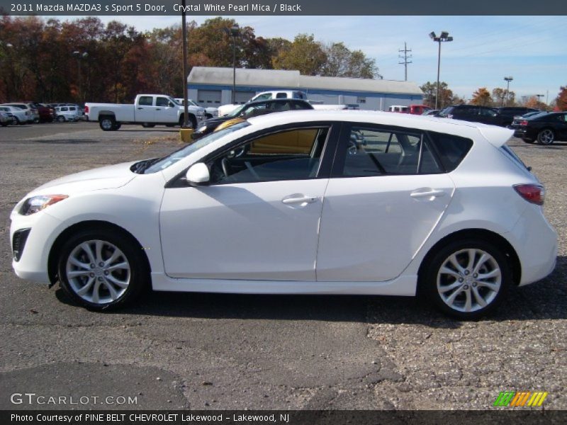  2011 MAZDA3 s Sport 5 Door Crystal White Pearl Mica