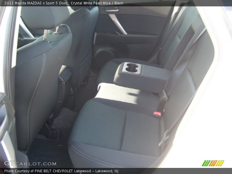Crystal White Pearl Mica / Black 2011 Mazda MAZDA3 s Sport 5 Door