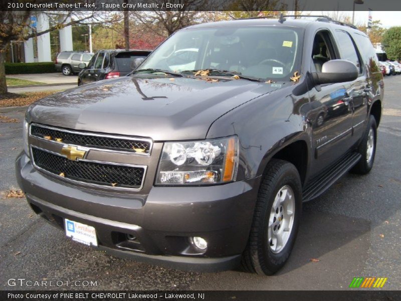 Taupe Gray Metallic / Ebony 2010 Chevrolet Tahoe LT 4x4