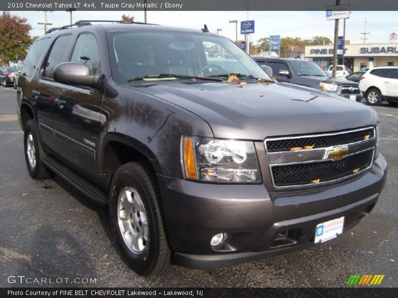 Taupe Gray Metallic / Ebony 2010 Chevrolet Tahoe LT 4x4