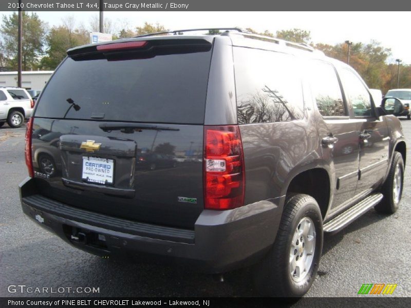 Taupe Gray Metallic / Ebony 2010 Chevrolet Tahoe LT 4x4