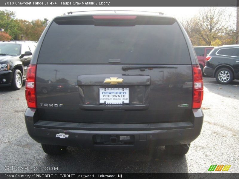 Taupe Gray Metallic / Ebony 2010 Chevrolet Tahoe LT 4x4