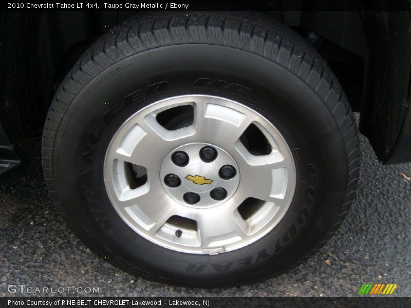 Taupe Gray Metallic / Ebony 2010 Chevrolet Tahoe LT 4x4