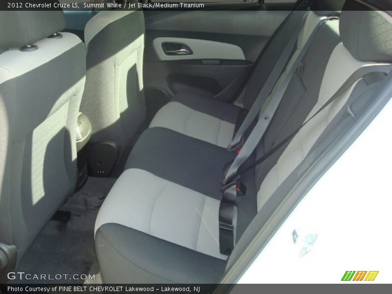 Summit White / Jet Black/Medium Titanium 2012 Chevrolet Cruze LS