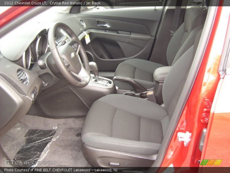Crystal Red Metallic / Jet Black 2012 Chevrolet Cruze LT