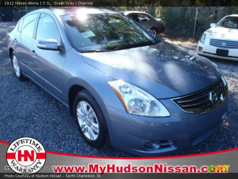 Ocean Gray / Charcoal 2012 Nissan Altima 2.5 SL