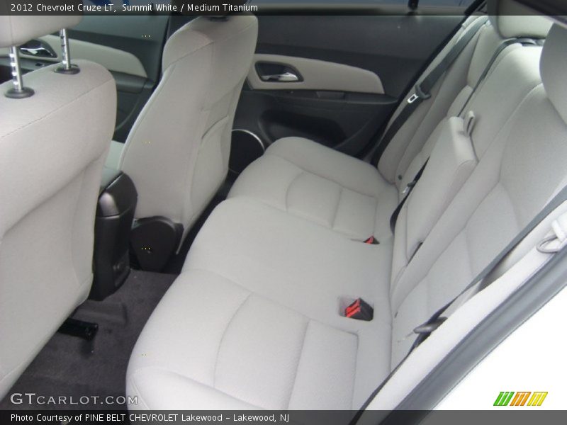 Summit White / Medium Titanium 2012 Chevrolet Cruze LT