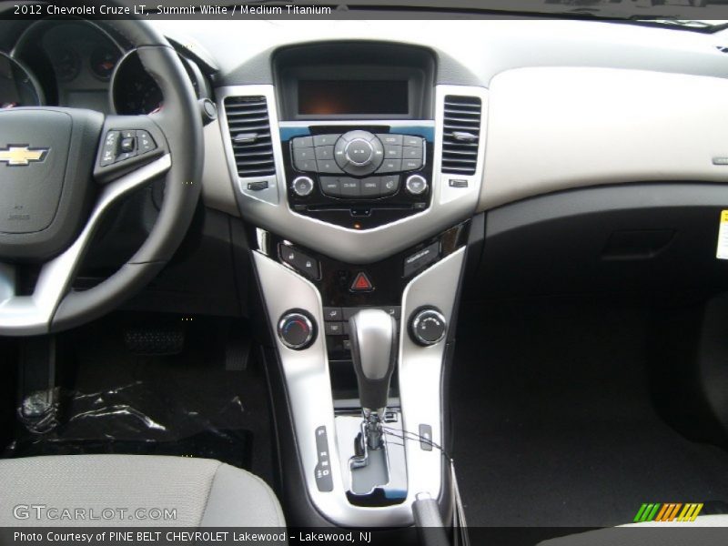 Summit White / Medium Titanium 2012 Chevrolet Cruze LT