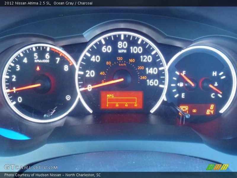 Ocean Gray / Charcoal 2012 Nissan Altima 2.5 SL