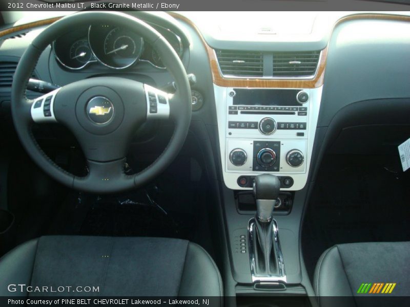 Black Granite Metallic / Ebony 2012 Chevrolet Malibu LT