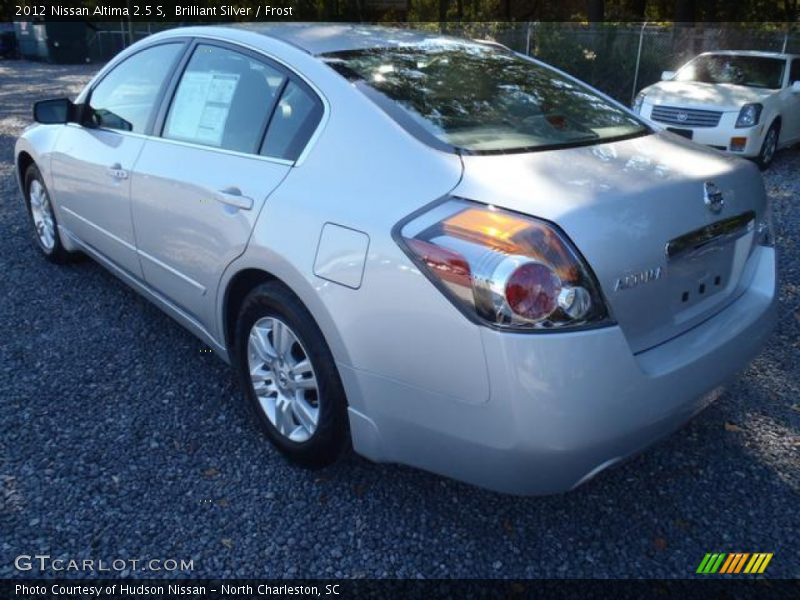Brilliant Silver / Frost 2012 Nissan Altima 2.5 S