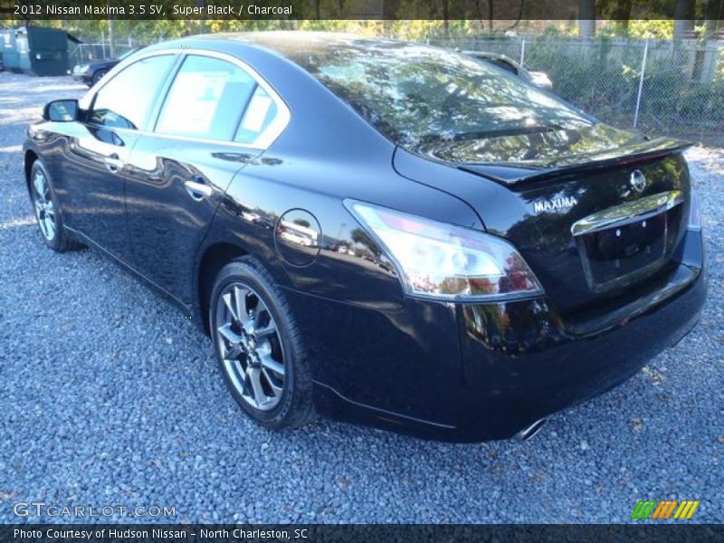 Super Black / Charcoal 2012 Nissan Maxima 3.5 SV