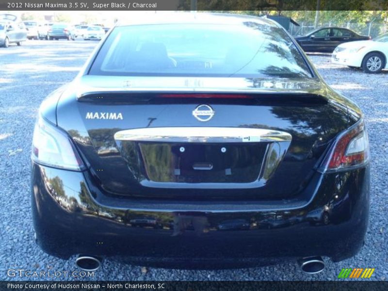 Super Black / Charcoal 2012 Nissan Maxima 3.5 SV