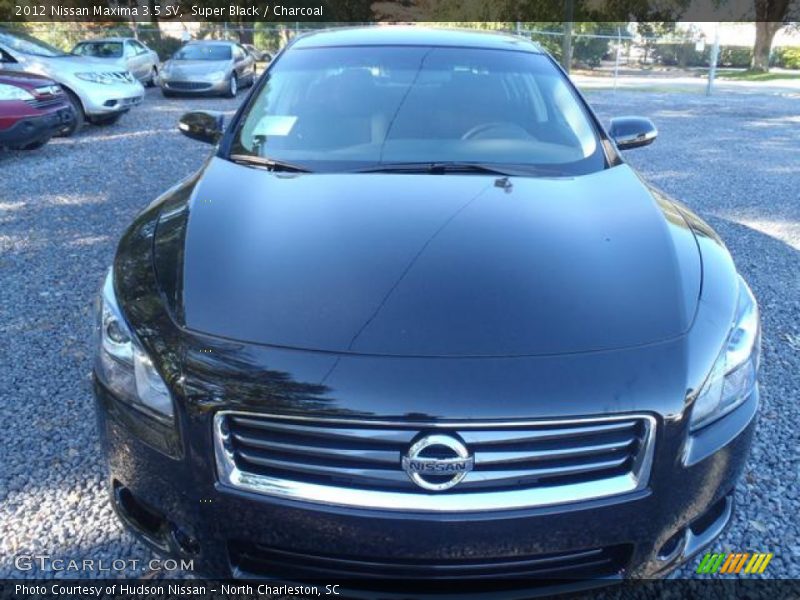 Super Black / Charcoal 2012 Nissan Maxima 3.5 SV