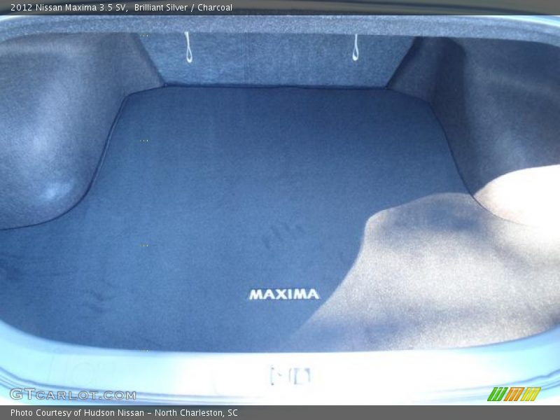 Brilliant Silver / Charcoal 2012 Nissan Maxima 3.5 SV