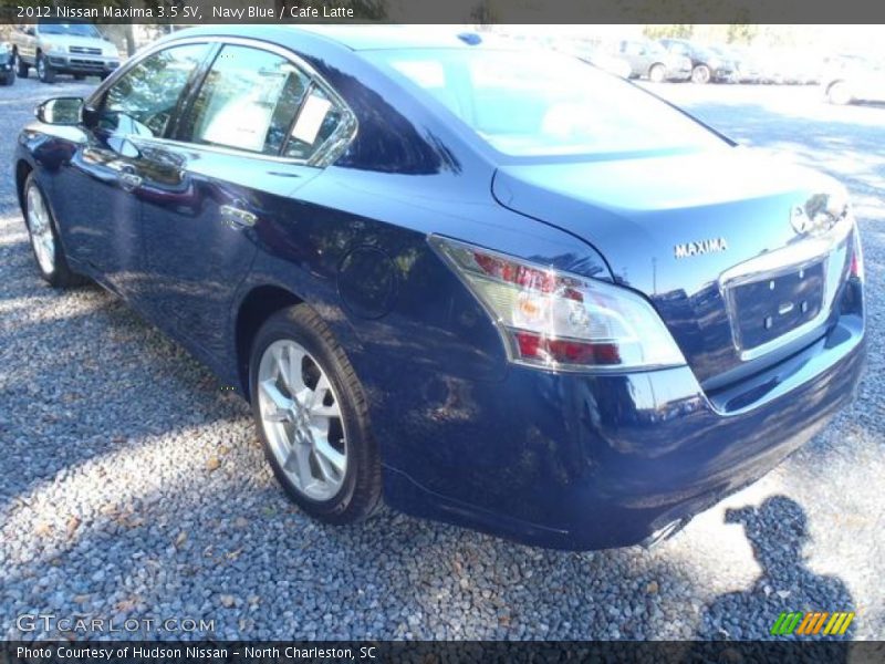 Navy Blue / Cafe Latte 2012 Nissan Maxima 3.5 SV
