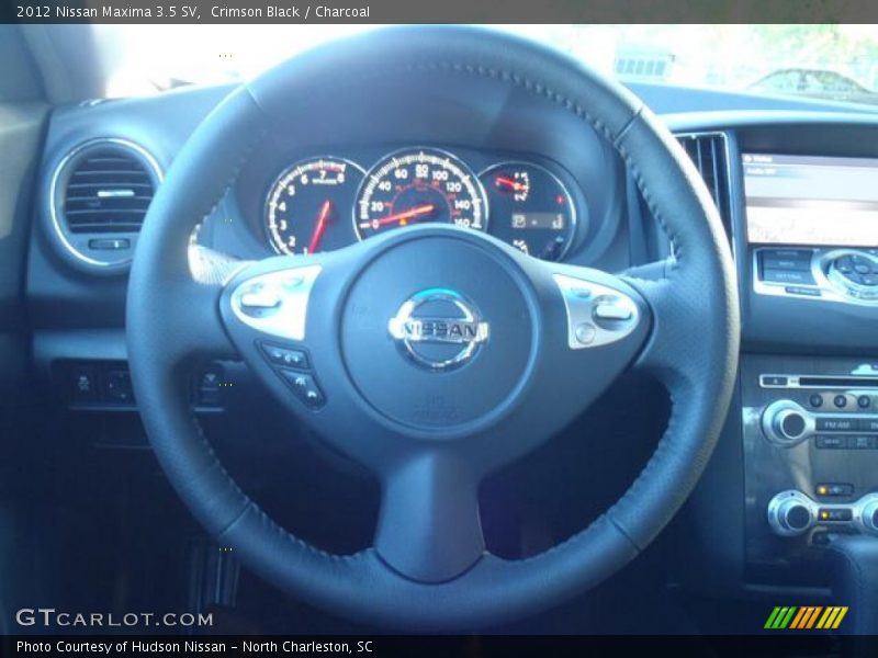 Crimson Black / Charcoal 2012 Nissan Maxima 3.5 SV