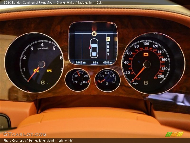  2010 Continental Flying Spur   Gauges