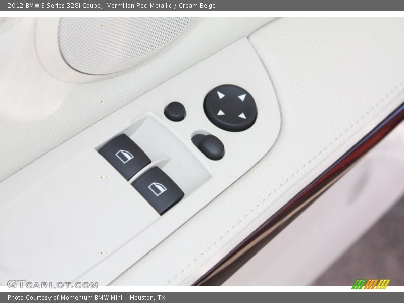 Vermilion Red Metallic / Cream Beige 2012 BMW 3 Series 328i Coupe