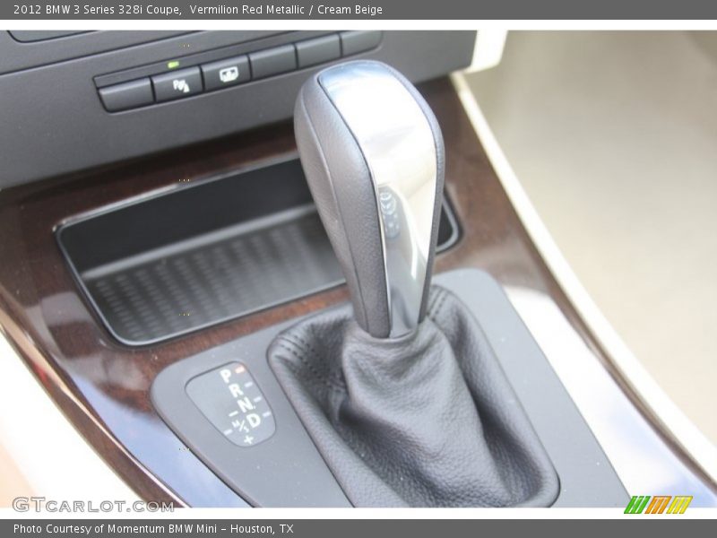 Vermilion Red Metallic / Cream Beige 2012 BMW 3 Series 328i Coupe