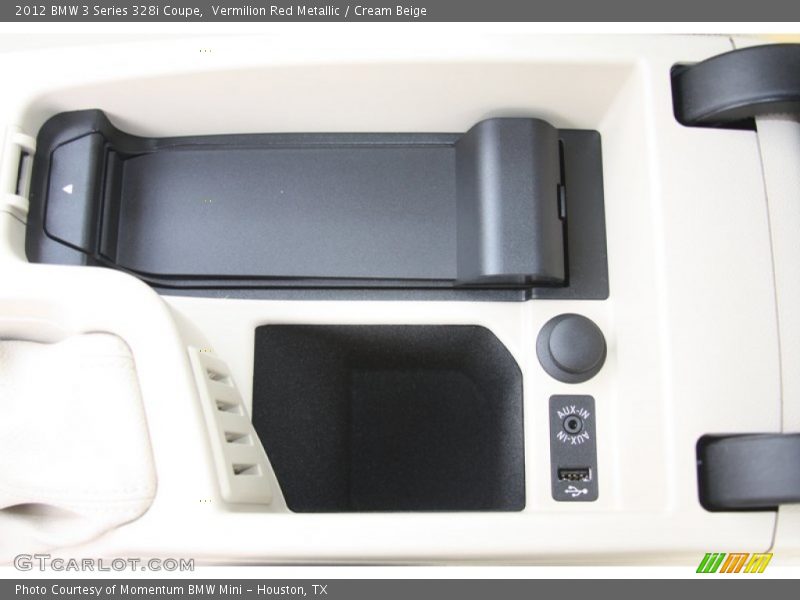 Vermilion Red Metallic / Cream Beige 2012 BMW 3 Series 328i Coupe