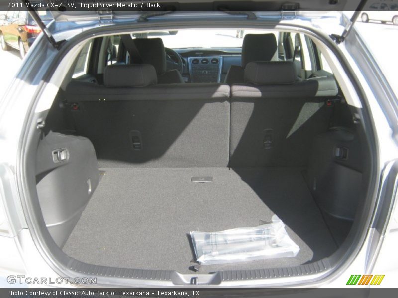 Liquid Silver Metallic / Black 2011 Mazda CX-7 i SV