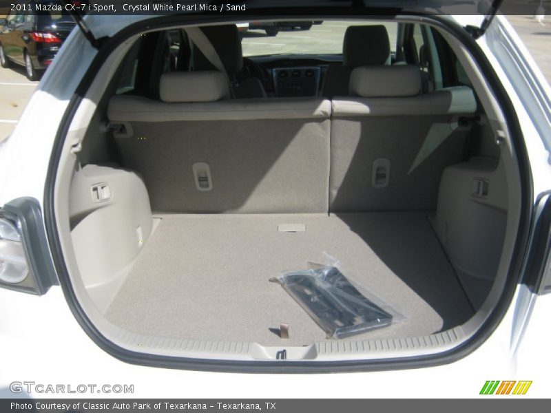  2011 CX-7 i Sport Trunk