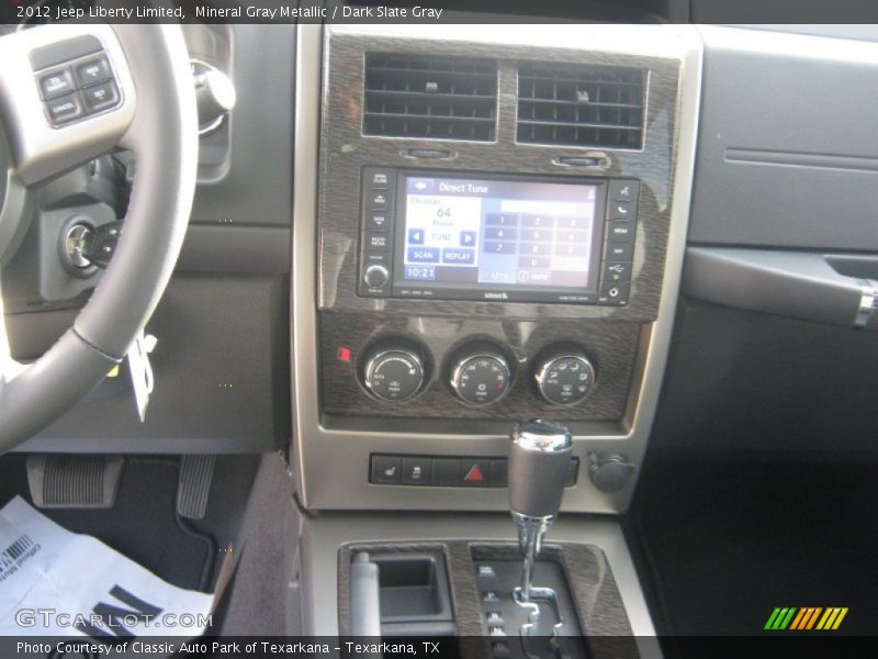 Mineral Gray Metallic / Dark Slate Gray 2012 Jeep Liberty Limited