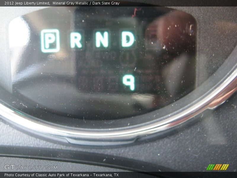 Mineral Gray Metallic / Dark Slate Gray 2012 Jeep Liberty Limited