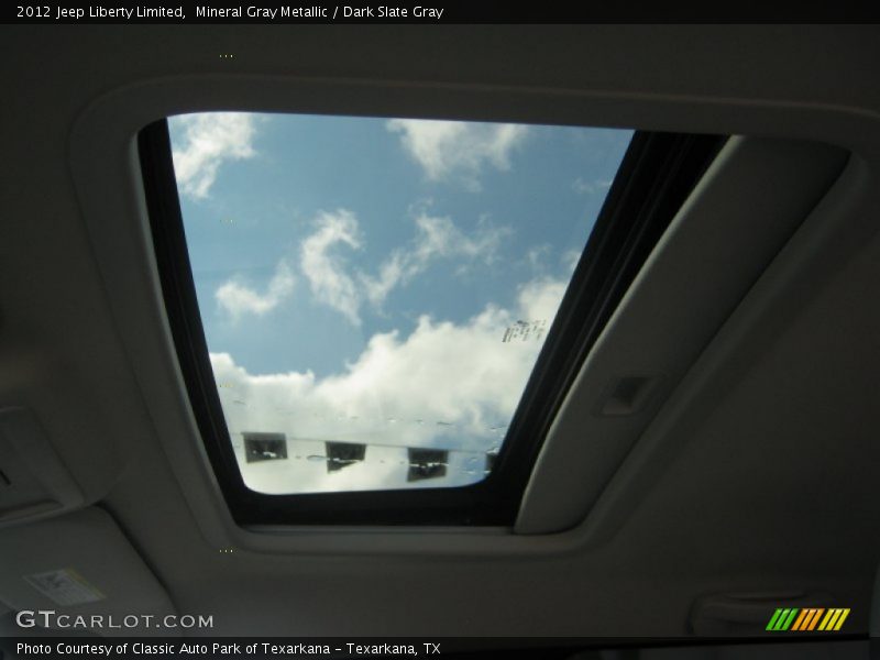 Mineral Gray Metallic / Dark Slate Gray 2012 Jeep Liberty Limited