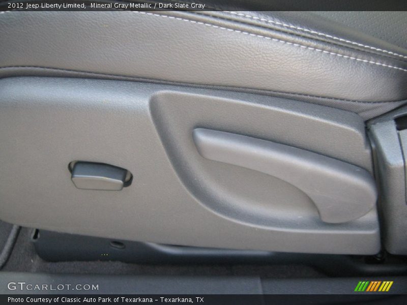 Mineral Gray Metallic / Dark Slate Gray 2012 Jeep Liberty Limited