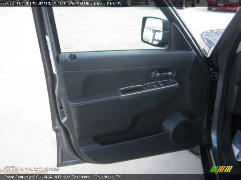 Mineral Gray Metallic / Dark Slate Gray 2012 Jeep Liberty Limited