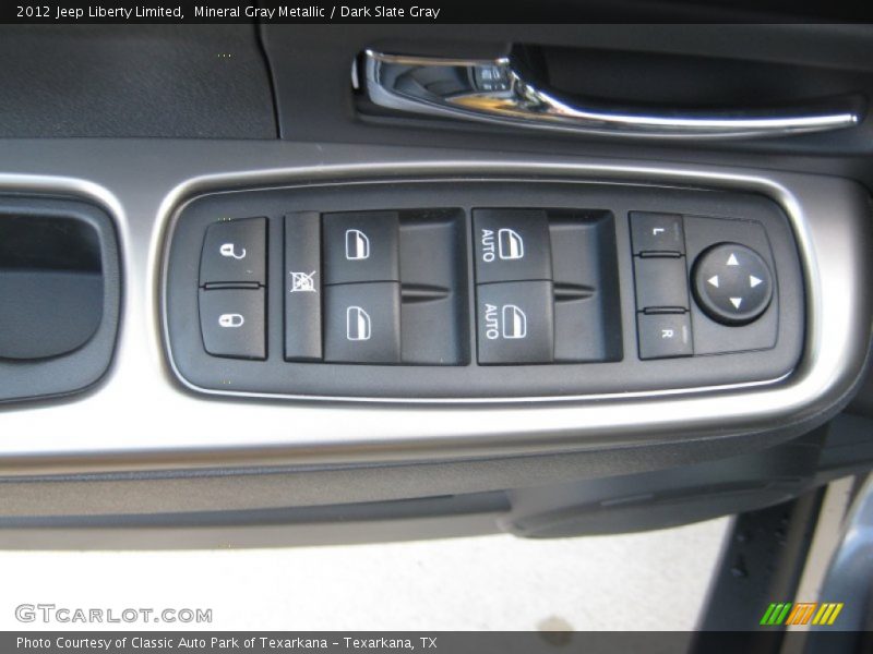 Mineral Gray Metallic / Dark Slate Gray 2012 Jeep Liberty Limited