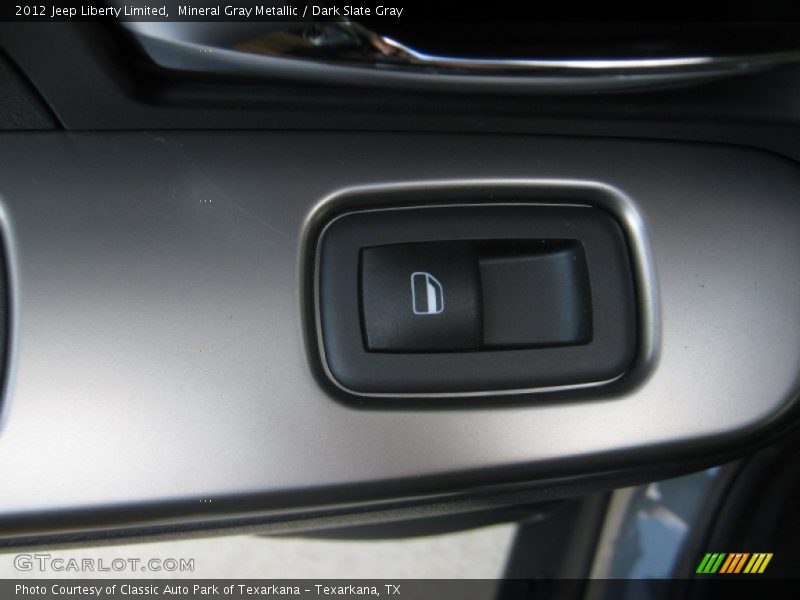 Mineral Gray Metallic / Dark Slate Gray 2012 Jeep Liberty Limited