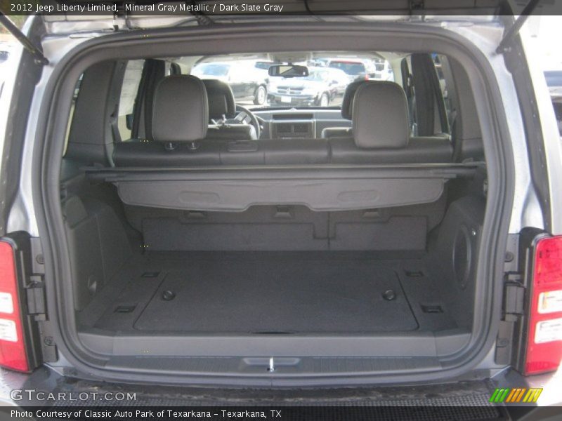 Mineral Gray Metallic / Dark Slate Gray 2012 Jeep Liberty Limited