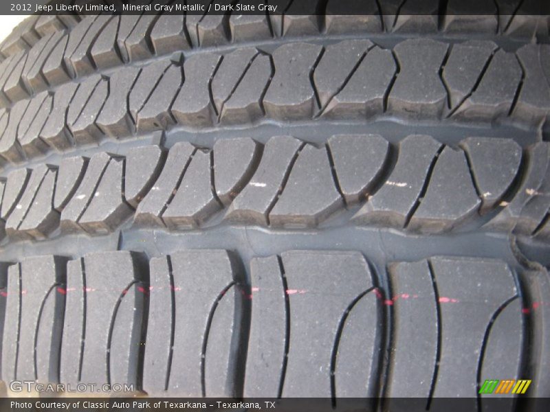 Mineral Gray Metallic / Dark Slate Gray 2012 Jeep Liberty Limited