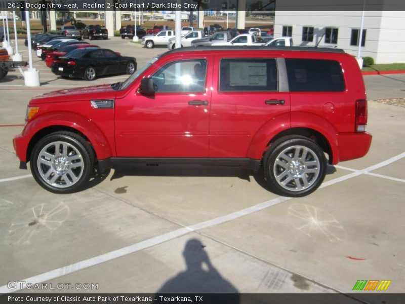 Redline 2-Coat Pearl / Dark Slate Gray 2011 Dodge Nitro Heat