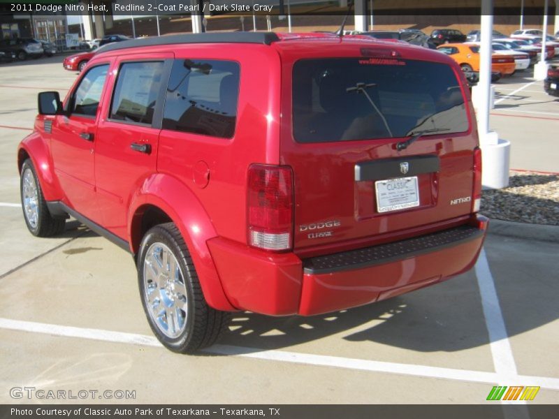 Redline 2-Coat Pearl / Dark Slate Gray 2011 Dodge Nitro Heat